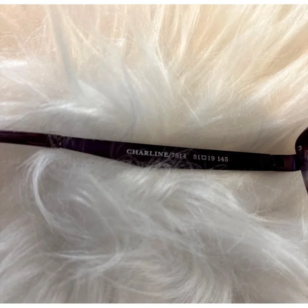 Bon Vivant Charline Eyeglass Frames Handmde In Italy 51 19 145 Lightweight Round